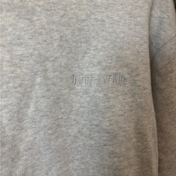 Djerf Avenue Staple Sweatshirt Grey - Picture 4 of 6